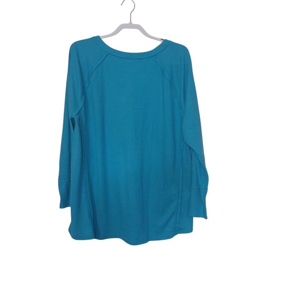 Wild Fox Size Extra Large XL Blue Sweater Comfy Cozy Loungewear Soft - Picture 2 of 10